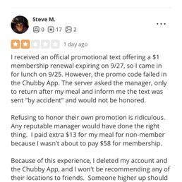Steve's M's experience was the same as mine. Except my name ain't Steve.