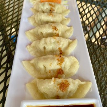 The Coconut Downtown - Potstickers appetizer - Thai Near Me - Reno, Nevada The Coconut Downtown - Potstickers appetizer - Thai Near Me - Reno, Nevada