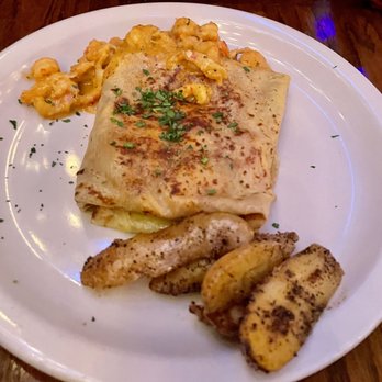 La Crepe Nanou - Crawfish crepe - French Near Me - New Orleans, Louisiana