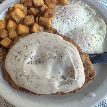 Clary's Cafe - Chicken fried steak was good, but nothing spectacular. - Breakfast & Brunch Near Me - Savannah, Georgia Clary's Cafe - Chicken fried steak was good, but nothing spectacular. - Breakfast & Brunch Near Me - Savannah, Georgia
