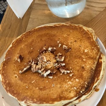 Magnolia Table - I loved how there was a hole in the middle that held this delicious goodness of butter and pecans. - Breakfast & Brunch Near Me - Waco, Texas Magnolia Table - I loved how there was a hole in the middle that held this delicious goodness of butter and pecans. - Breakfast & Brunch Near Me - Waco, Texas