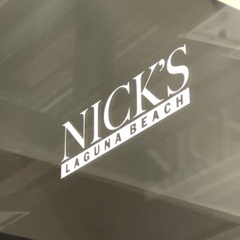 Nick's Laguna Beach - Sign - American Near Me - Laguna Beach, California Nick's Laguna Beach - Sign - American Near Me - Laguna Beach, California