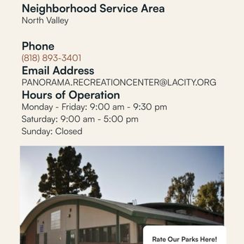 Panorama Recreation Center - Recreation Centers Near Me - Panorama City, California Panorama Recreation Center - Recreation Centers Near Me - Panorama City, California