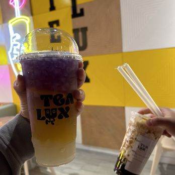 Tealux Cafe - Tampa - Luna Tea with Lychee Jelly and Brown Sugar Fresh Milk - Bubble Tea Near Me - Tampa, Florida Tealux Cafe - Tampa - Luna Tea with Lychee Jelly and Brown Sugar Fresh Milk - Bubble Tea Near Me - Tampa, Florida