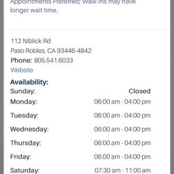 West Pac Labs - Hours march 2024