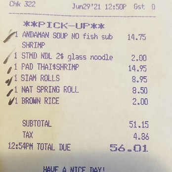 Natalee Thai - my order for one person - Thai Near Me - Los Angeles, California Natalee Thai - my order for one person - Thai Near Me - Los Angeles, California