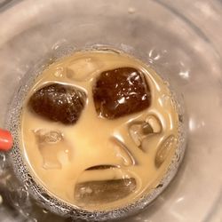 Crimson Anchor Coffee Roasters - The coffee ice cubes are a dream come true. I remove my ice to avoid watered down lattes. No need today!