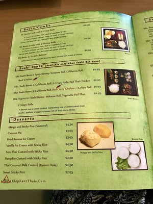Menu photo 4 Elephant Thai Restaurant Henrico, VA Menu photo 4 Elephant Thai Restaurant Henrico, VA