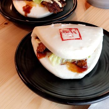 Ibendoo Ramen - Pork bun and fried chicken bun. - Ramen Near Me - Salem, Oregon Ibendoo Ramen - Pork bun and fried chicken bun. - Ramen Near Me - Salem, Oregon