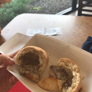 Kolache Factory - Overcooked and understuffed. They used to be literally full inside, now they've barely got any stuffing. - Bakeries Near Me - Shawnee, Kansas