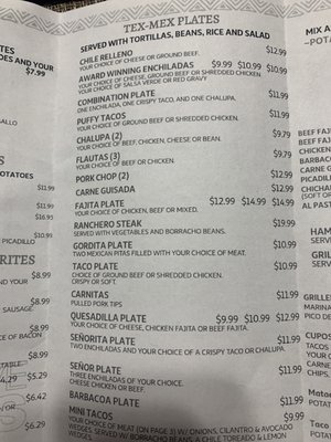 Menu photo 5 Su Casa Cafe Seguin, TX