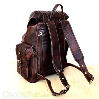 Cooleather.com - https://cooleather.com/leather-backpacks/23-extra-large-innovative-leather-hiking-backpack-travel-knapsack.html - Leather Goods Near Me - Toronto, Ontario