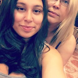 Maria's Fantasy Beauty Salon - Maria and I - color wash and set! Love it!!!