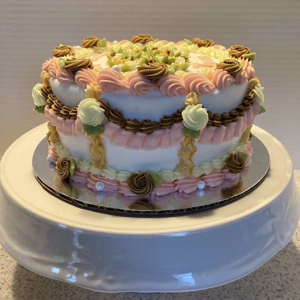 2024 Fall Pastel Victorian Cake