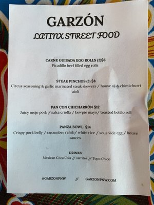 Latinx Street Food by GARZÓN by null