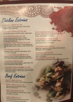Menu photo 8 Star of India Saint Cloud, MN Menu photo 8 Star of India Saint Cloud, MN