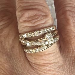 Lordo's Diamonds - This is a picture of the completed ring! I was so with the result!