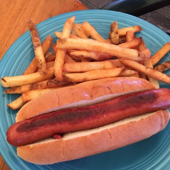 Waterfront - Hot Dog kid meal - Seafood Near Me - Camden, Maine