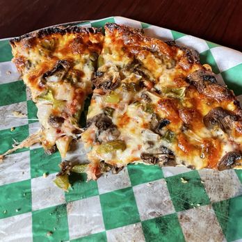Grove Street Tavern - Pepper, onion, mushrooms pizza - American Near Me - Taunton, Massachusetts Grove Street Tavern - Pepper, onion, mushrooms pizza - American Near Me - Taunton, Massachusetts