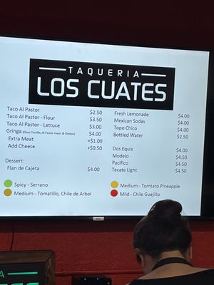 Menu photo 1 Taqueria Los Cuates San Antonio, TX Menu photo 1 Taqueria Los Cuates San Antonio, TX
