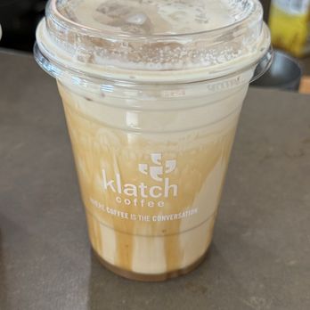 Klatch Coffee - Creme brulee late $6.25 - Coffee & Tea Near Me - Ontario, California