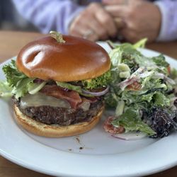 Sorensen's Resort Cafe - 88 burger with side salad