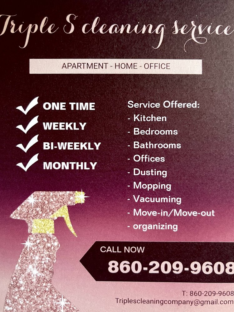 TRIPLE S CLEANING SERVICE Request a Quote East Hartford