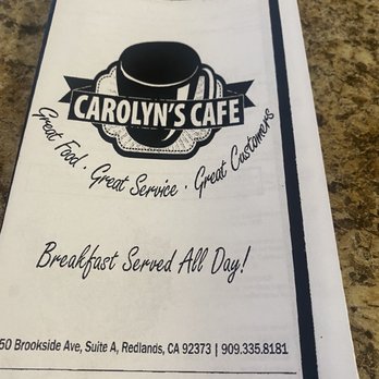 Carolyn's Cafe - Breakfast & Brunch Near Me - Redlands, California