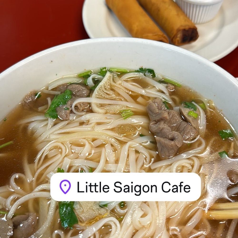Little Saigon Cafe - Combination Pho and Fried Egg Rolls - Vietnamese Near Me - Lawrence, Kansas Little Saigon Cafe - Combination Pho and Fried Egg Rolls - Vietnamese Near Me - Lawrence, Kansas