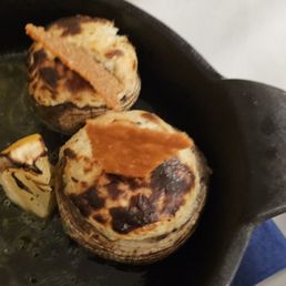 Crab stuffed mushrooms, only 2 were left when I thought to take a photo. Crab stuffed mushrooms, only 2 were left when I thought to take a photo.