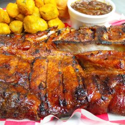 Trisha's Barbecue & Catering - Pork Steak Plate