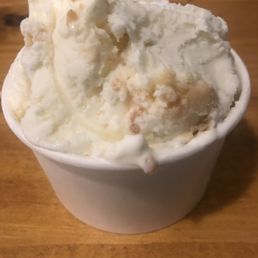 A scoop of key lime pie A scoop of key lime pie