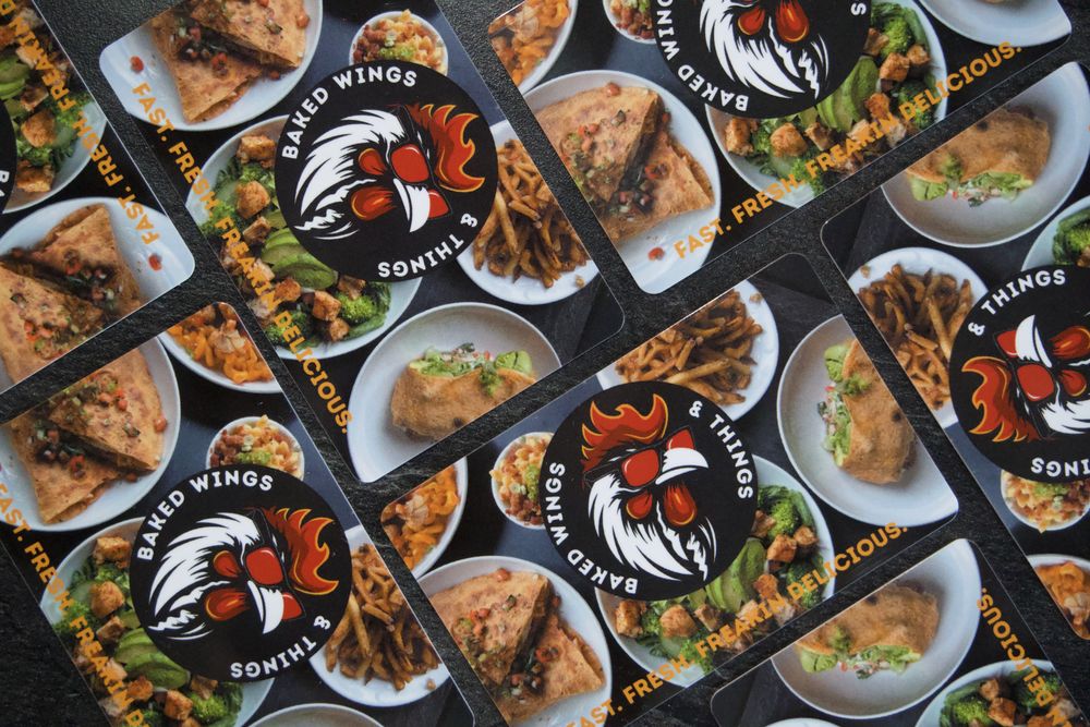Food from Baked Wings & Things