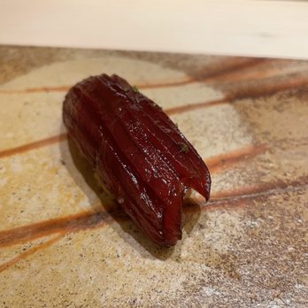 Sushi Ginza Onodera - Shoyu akami (lean tuna with soy) - Japanese Near Me - Honolulu, Hawaii Sushi Ginza Onodera - Shoyu akami (lean tuna with soy) - Japanese Near Me - Honolulu, Hawaii