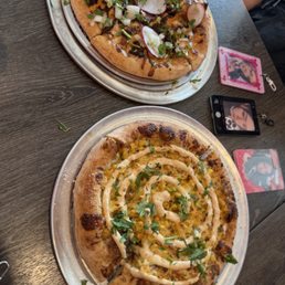 birria and elote pizza (small) birria and elote pizza (small)