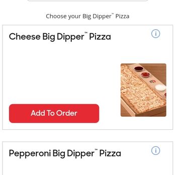 Pizza Hut - The Big Dipper...it says PIZZA but it's just dough and cheese. - Pizza Near Me - Burleson, Texas Pizza Hut - The Big Dipper...it says PIZZA but it's just dough and cheese. - Pizza Near Me - Burleson, Texas
