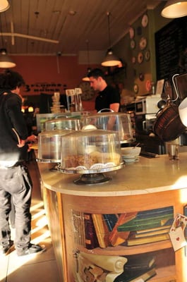 Ampersand Cafe & Bookstore. by null