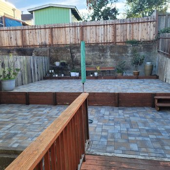 Green Landscape Construction - Now we have a usable backyard! - Landscaping Near Me
