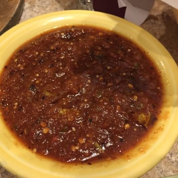 EL Sarape - "Secret" House Salsa. Just ask ;-) It's not spicy, but it is flavorful. - Mexican Near Me - Hickory, North Carolina EL Sarape - "Secret" House Salsa. Just ask ;-) It's not spicy, but it is flavorful. - Mexican Near Me - Hickory, North Carolina
