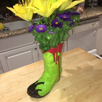 Firefly Ceramics - Das Boot -- Makes a nice vase . . . - Paint-Your-Own Pottery Near Me - Ventura, California