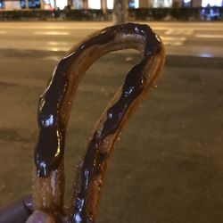 Xurreria - Hot churro covered in melted chocolate
