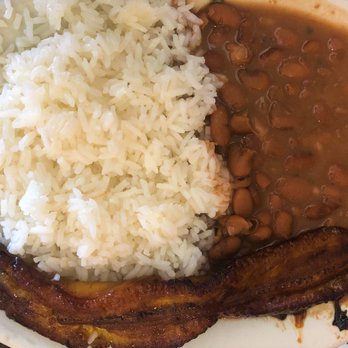 Gran Colombia Restaurante - liver and onions sidekick: rice, beans and plantain - Colombian Near Me - Houston, Texas Gran Colombia Restaurante - liver and onions sidekick: rice, beans and plantain - Colombian Near Me - Houston, Texas