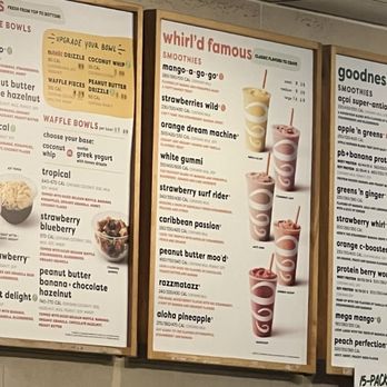 Jamba - Menu - Juice Bars & Smoothies Near Me - Compton, California