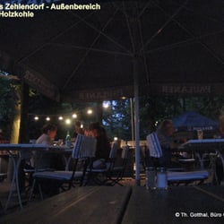 Waldhaus Zehlendorf - Außenbereich - Grill mit Holzkohle