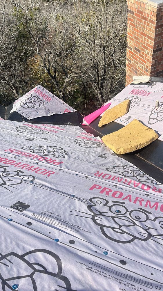 Slide of A Bee Roofer