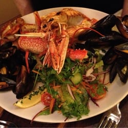 Campbell's Restaurant - Seafood platter.