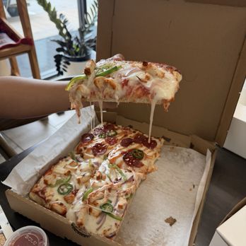 Firin Bakery & Pizzeria - CHICKEN TIKKA PIZZA BEEF PEPPERONI PIZZA HOT HONEY - Bakeries Near Me - Garland, Texas Firin Bakery & Pizzeria - CHICKEN TIKKA PIZZA BEEF PEPPERONI PIZZA HOT HONEY - Bakeries Near Me - Garland, Texas