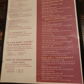 Sao Mai - Menu - Vietnamese Near Me - New York, New York Sao Mai - Menu - Vietnamese Near Me - New York, New York