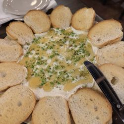 Capri Restaurant - Whipped ricotta with honey