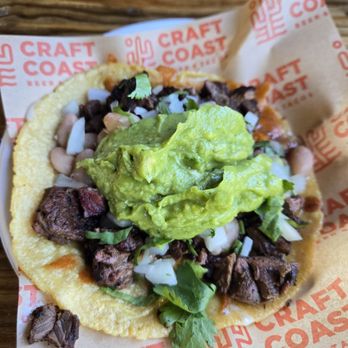 Craft Coast Beer & Tacos - Carne Asada Taco - Tacos Near Me - Oceanside, California